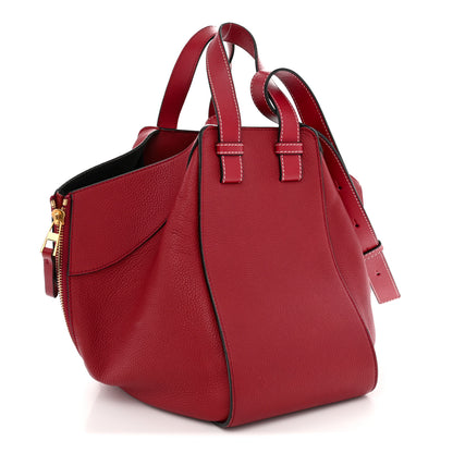 Loewe Calfskin Small Hammock Shoulder Bag Rouge 3 of 13