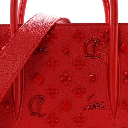 Christian Louboutin Calfskin Spikes Loubinthesky Medium Paloma Red 8 of 11