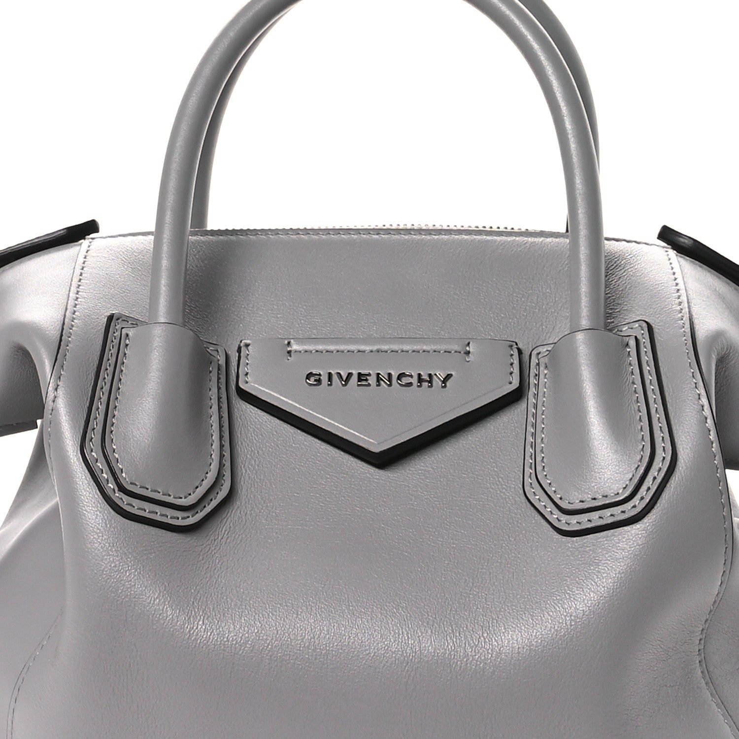Givenchy Calfskin Small Soft Antigona Pearl Grey 8 of 10
