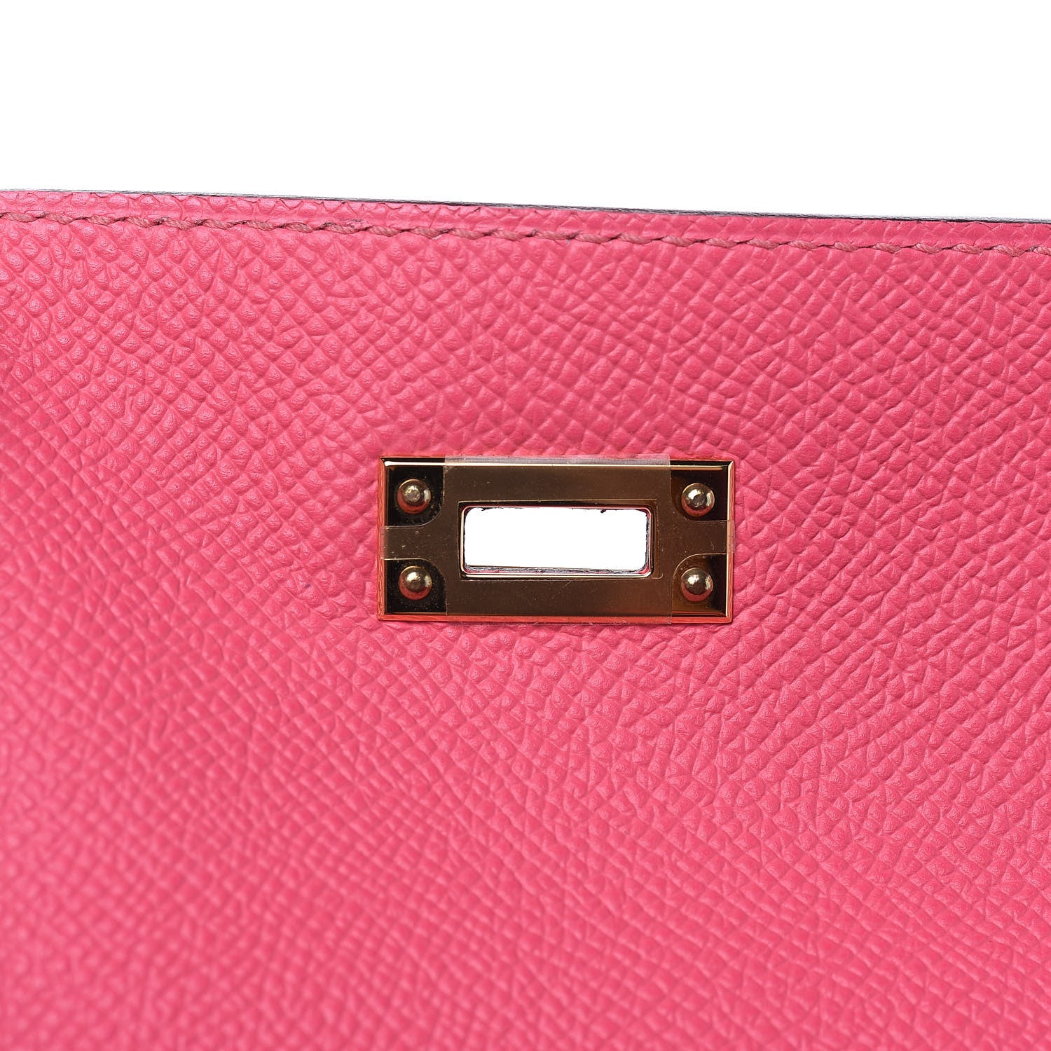 Hermes Epsom Kelly Sellier 25 Rose Azalee 14 of 33