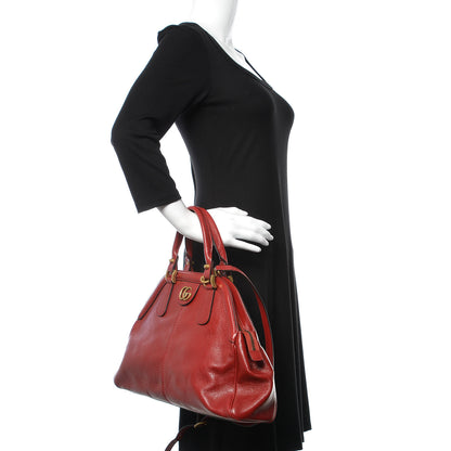 Gucci Piuma Lux Energy Medium Re(Belle) Top Handle Bag Romantic Cerise 3 of 10