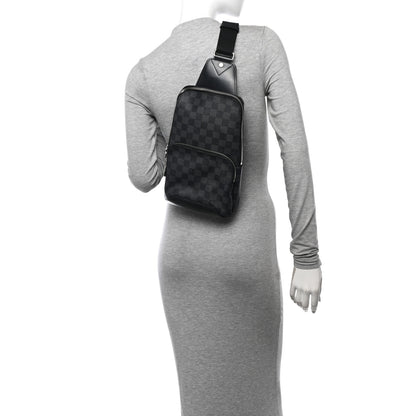 Louis Vuitton Damier Graphite Avenue Sling Backpack 2 of 10