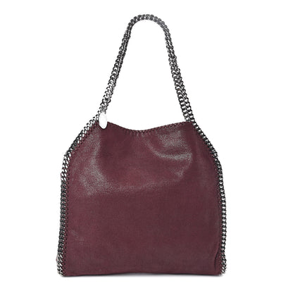 Stella McCartney Shaggy Deer Small Falabella Tote Plum 1 of 9