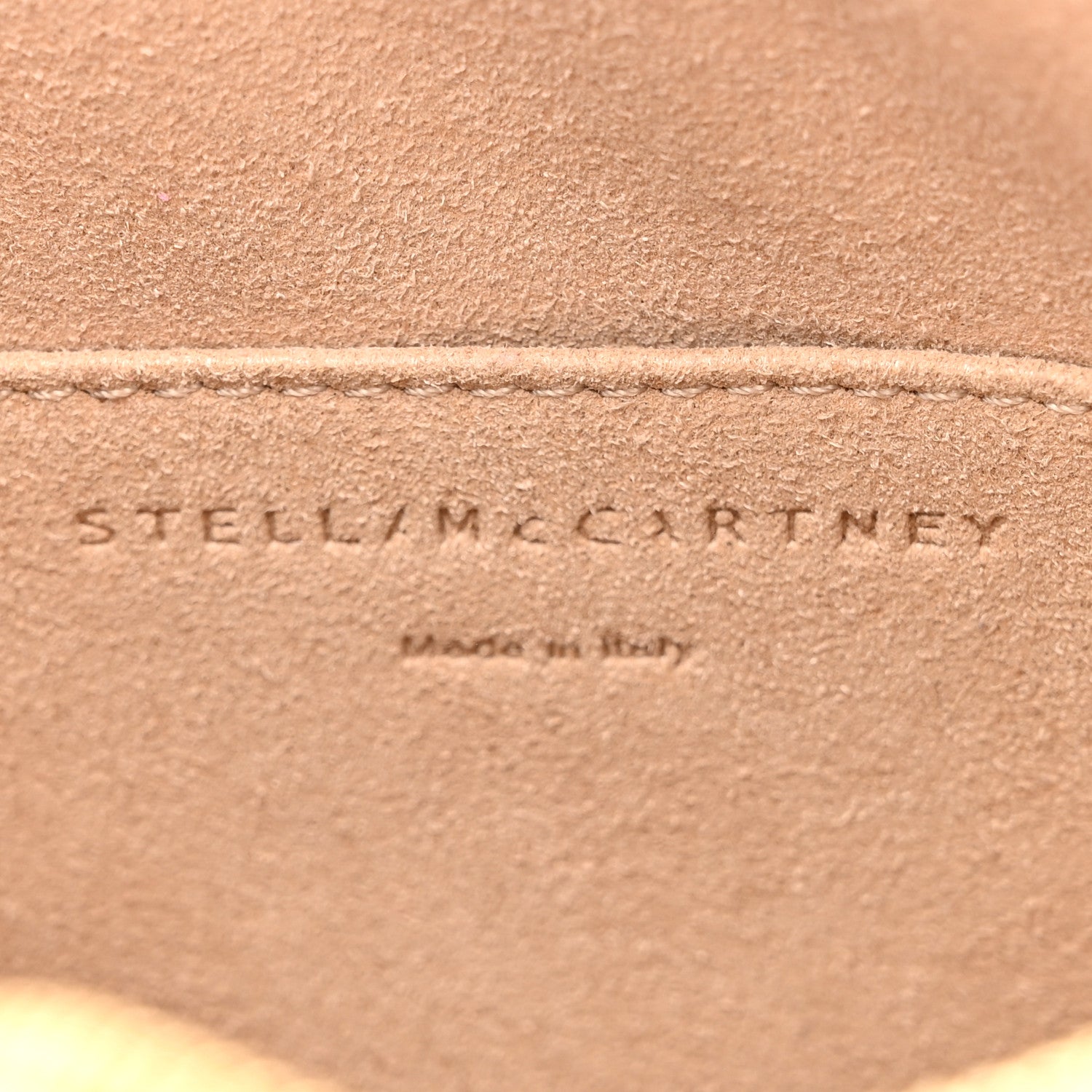 Stella McCartney Grainy Alter Mat Studded Logo Small Camera Bag Cream 6 of 11