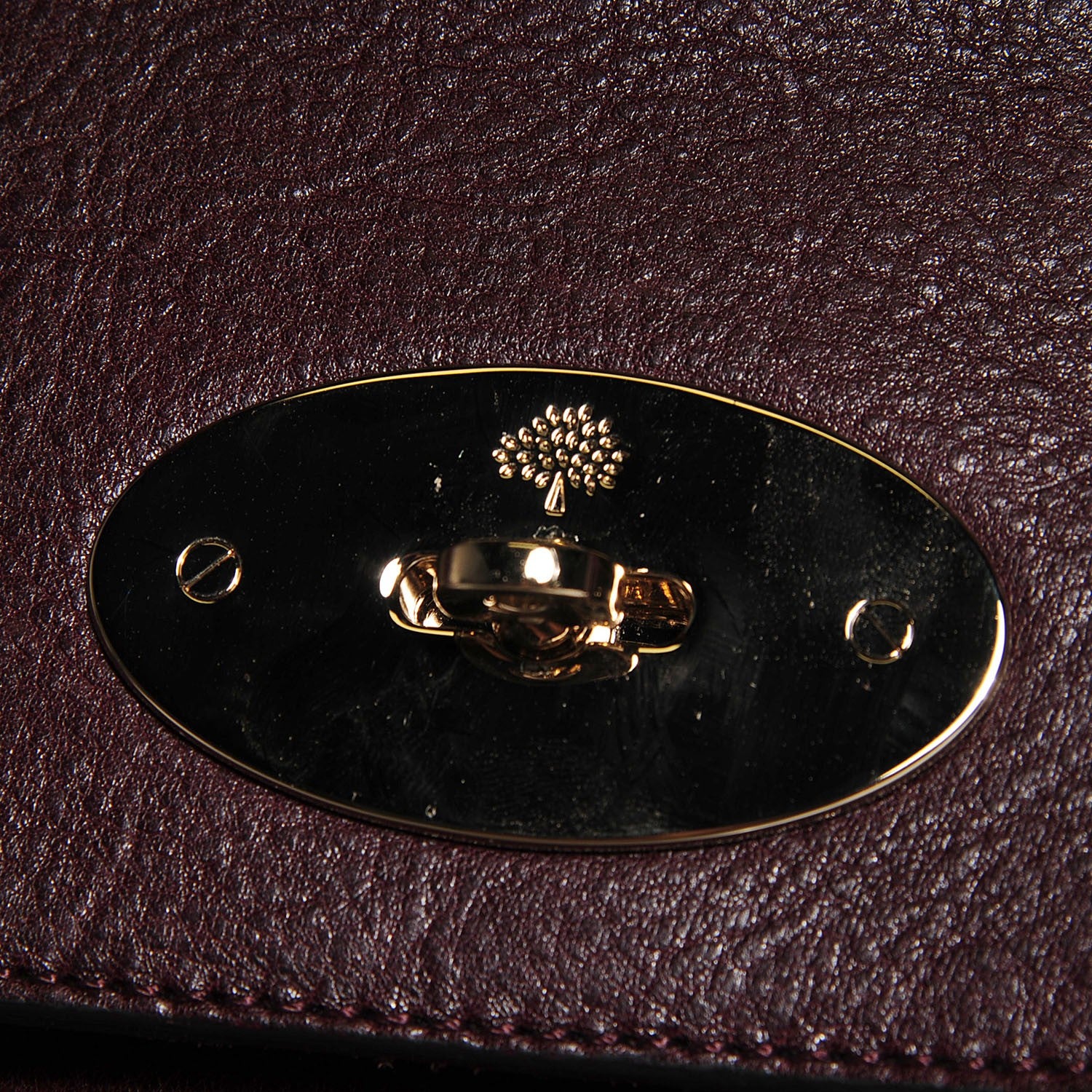 Mulberry Natural Leather Cara Delevigne Convertible Satchel Oxblood 6 of 10