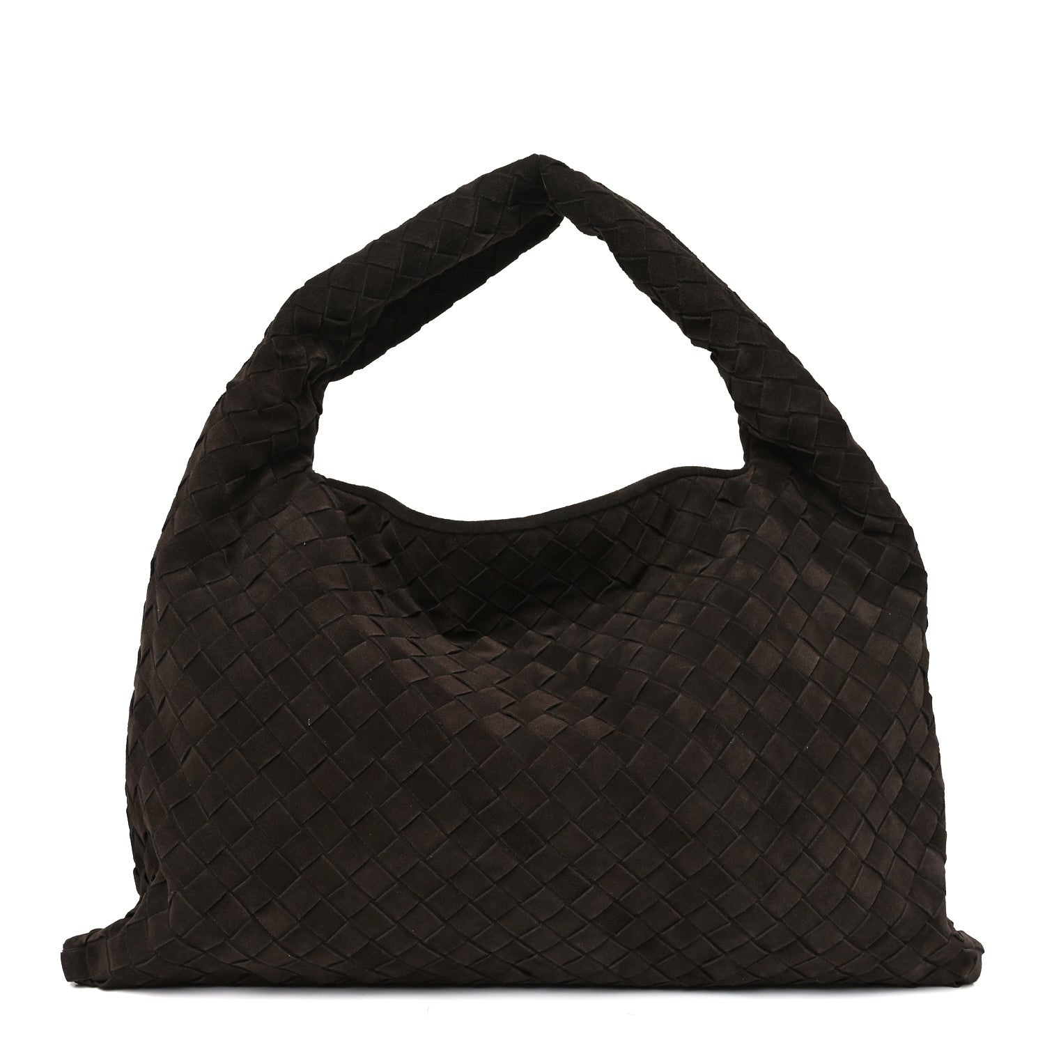 Bottega Veneta Suede Intrecciato Small Hop Fondant 1 of 11