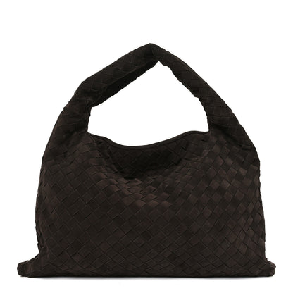 Bottega Veneta Suede Intrecciato Small Hop Fondant 1 of 11