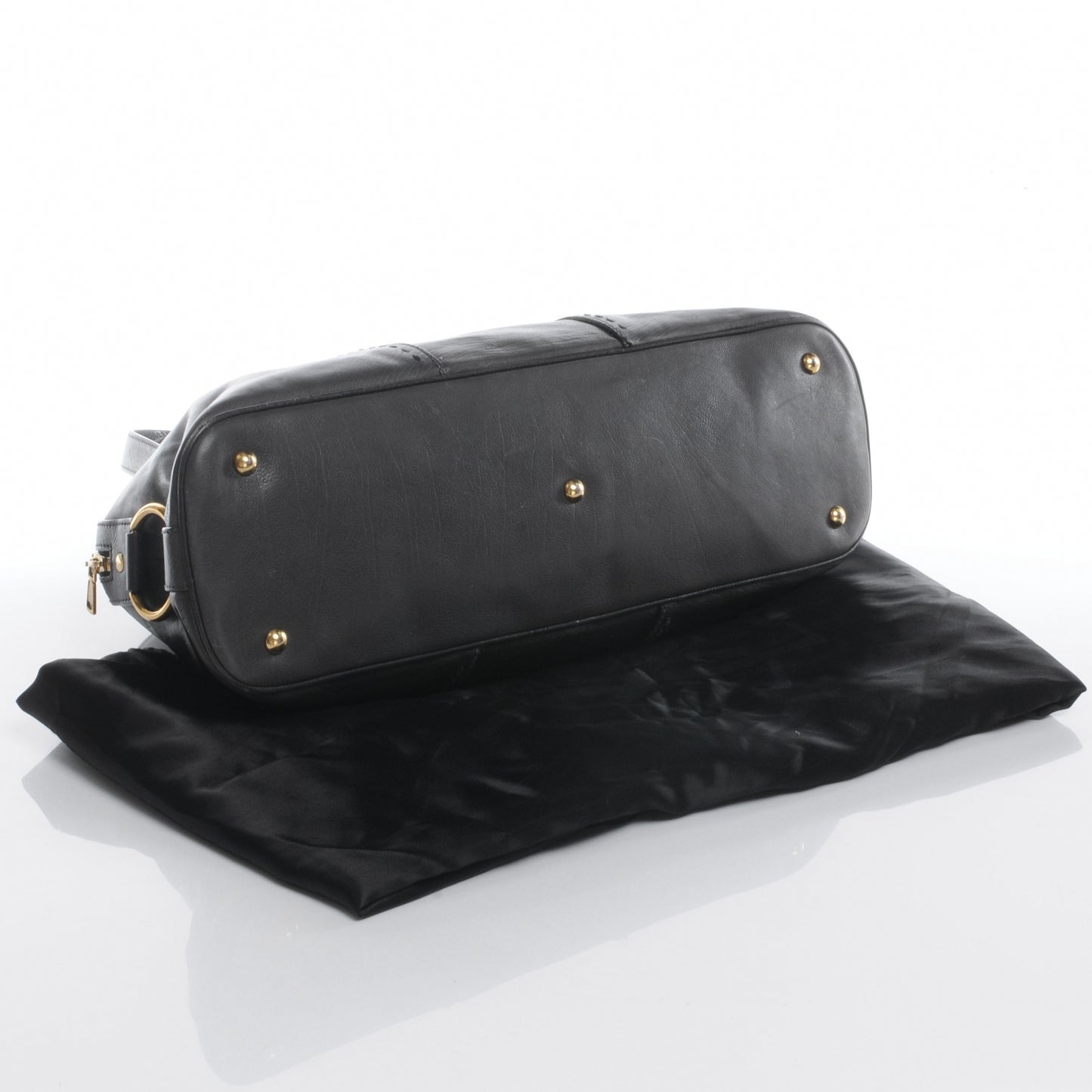 Leather Large Muse Dark Grey