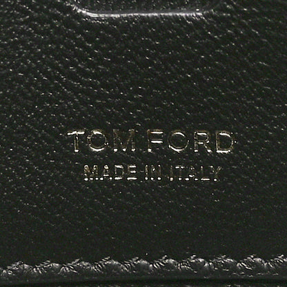 Tom Ford Sequin Mini Label Shoulder Bag Aqua Black 6 of 9