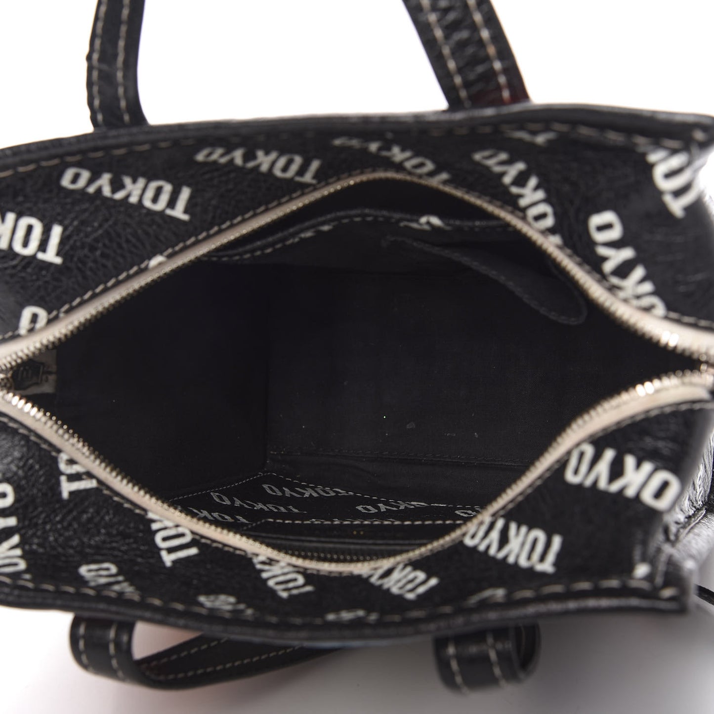 Agneau Arena Tokyo Print XS Bazar Shopper Tote