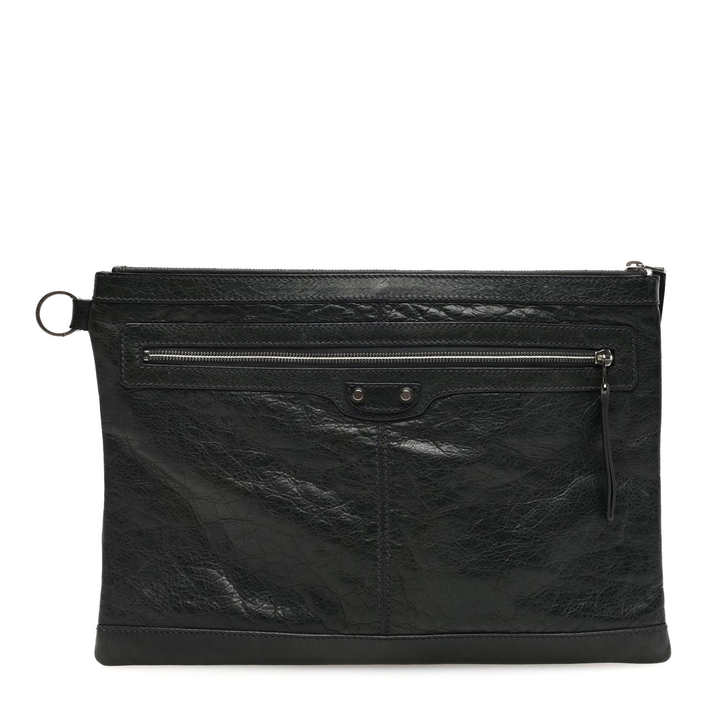 Agneau Arena Classic Hardware Large Clip Black