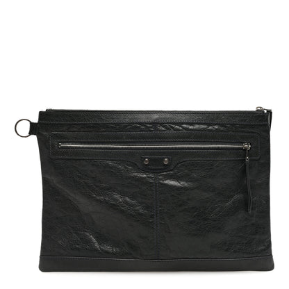 Balenciaga Agneau Arena Classic Hardware Large Clip Black 1 of 8