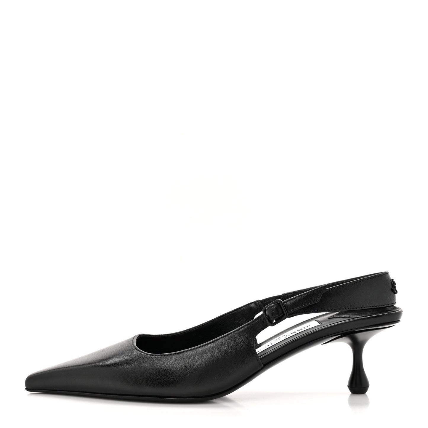 Nappa Amel 50 Slingback Pumps 36.5 Black