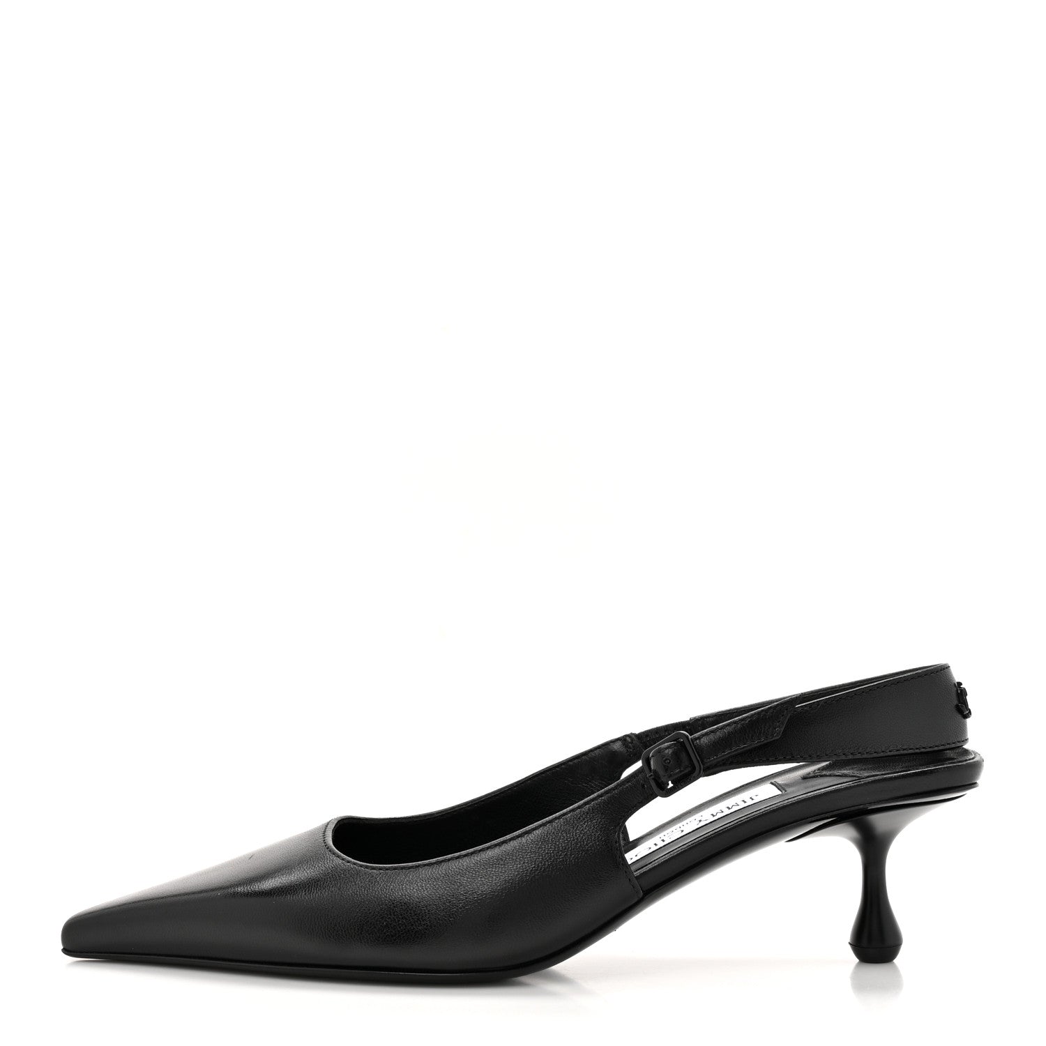 Jimmy Choo Nappa Amel 50 Slingback Pumps 36.5 Black 1 of 13