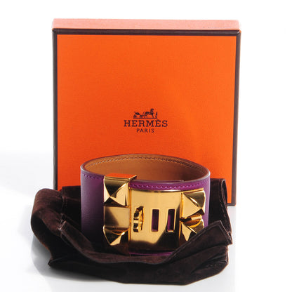 Hermes Swift Collier de Chien CDC Bracelet Large Anemone 3 of 7