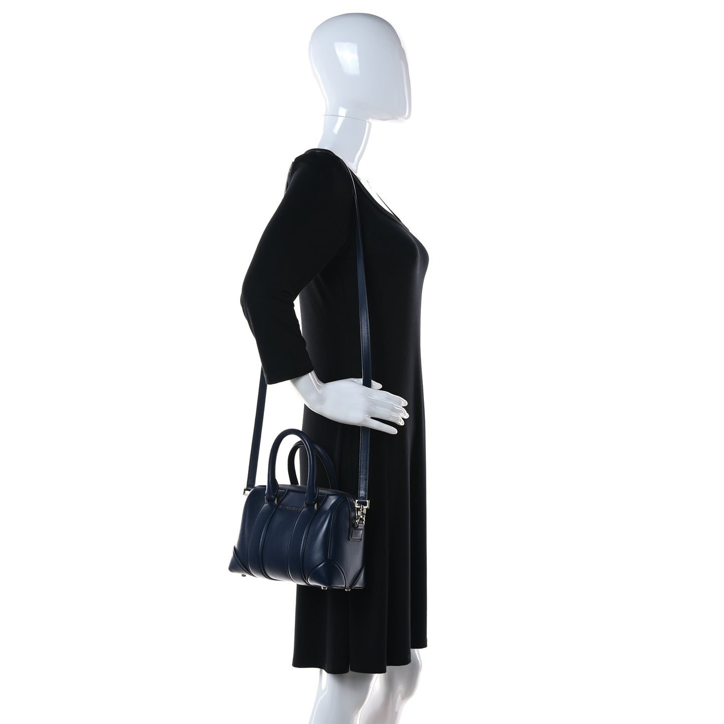 Calfskin Micro Lucrezia Navy