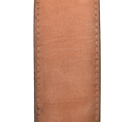 Louis Vuitton Monogram 40mm LV Initiales Belt 85 34 7 of 11