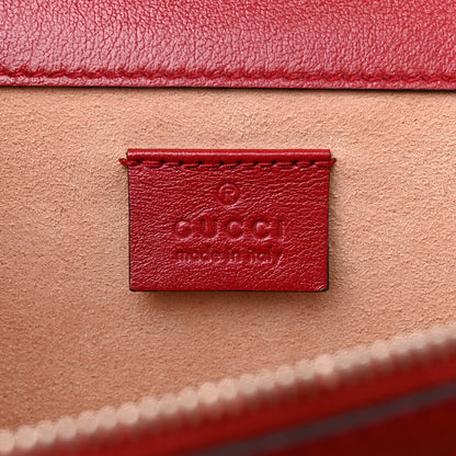 Gucci Tweed GG Monogram Small Dionysus Shoulder Bag White Black Romantic Cherry 7 of 18