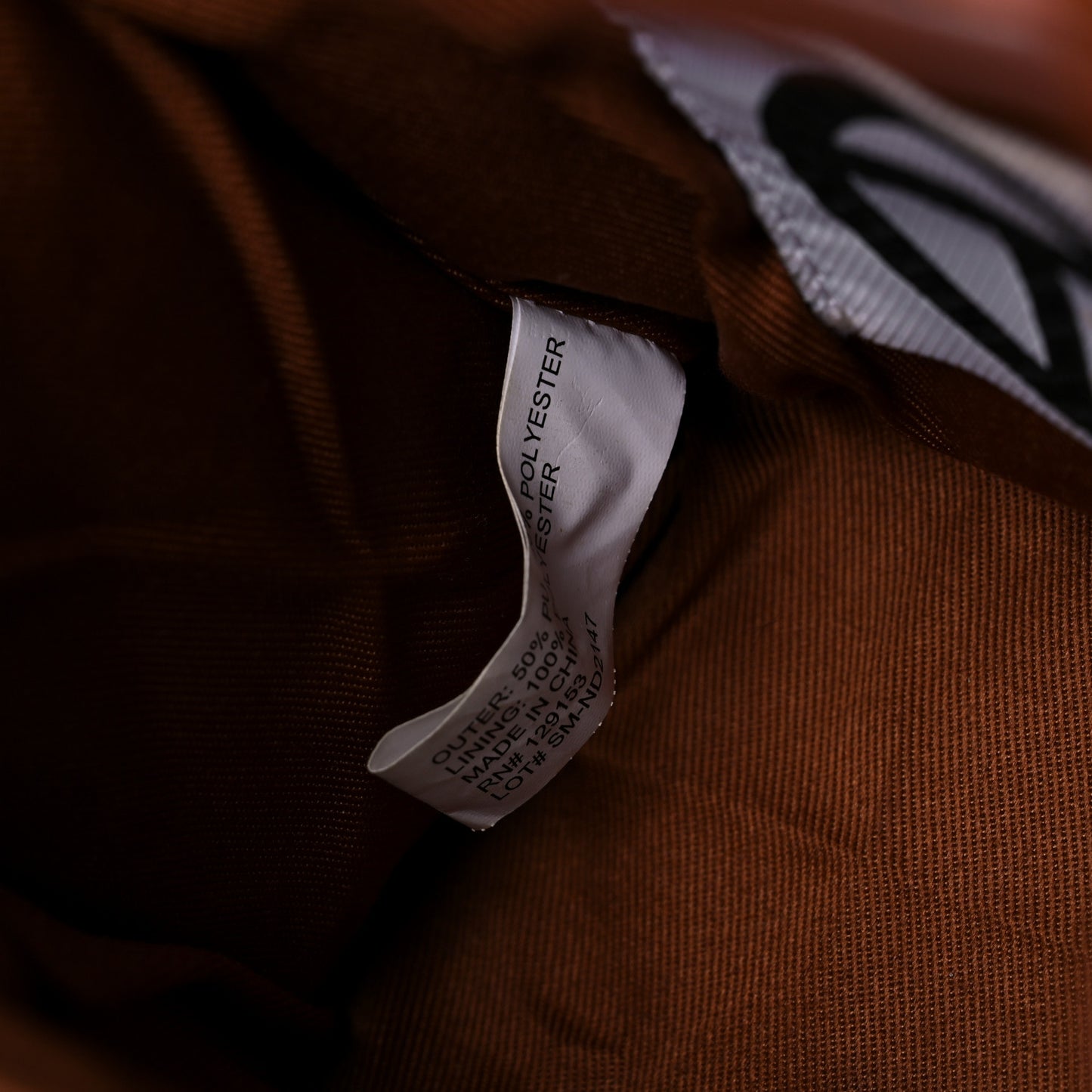 Vegan Leather Small Shopping Bag Tan