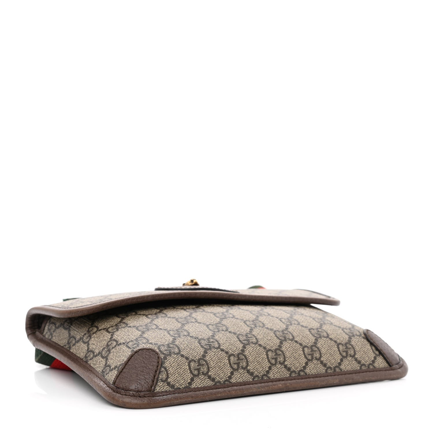 Gucci GG Supreme Monogram Neo Vintage Web Belt Bag Brown 4 of 15