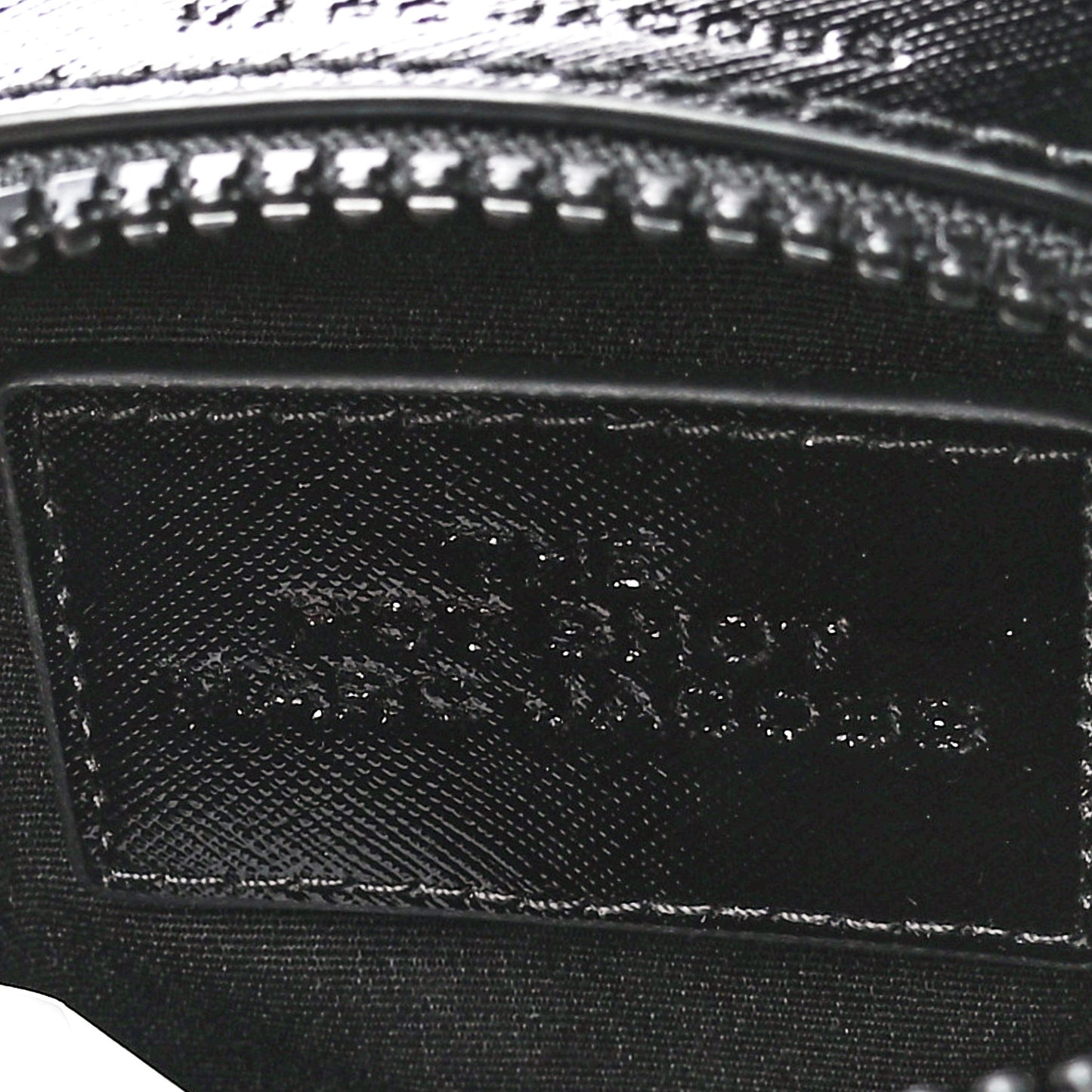 Saffiano The Hot Shot Crossbody Black