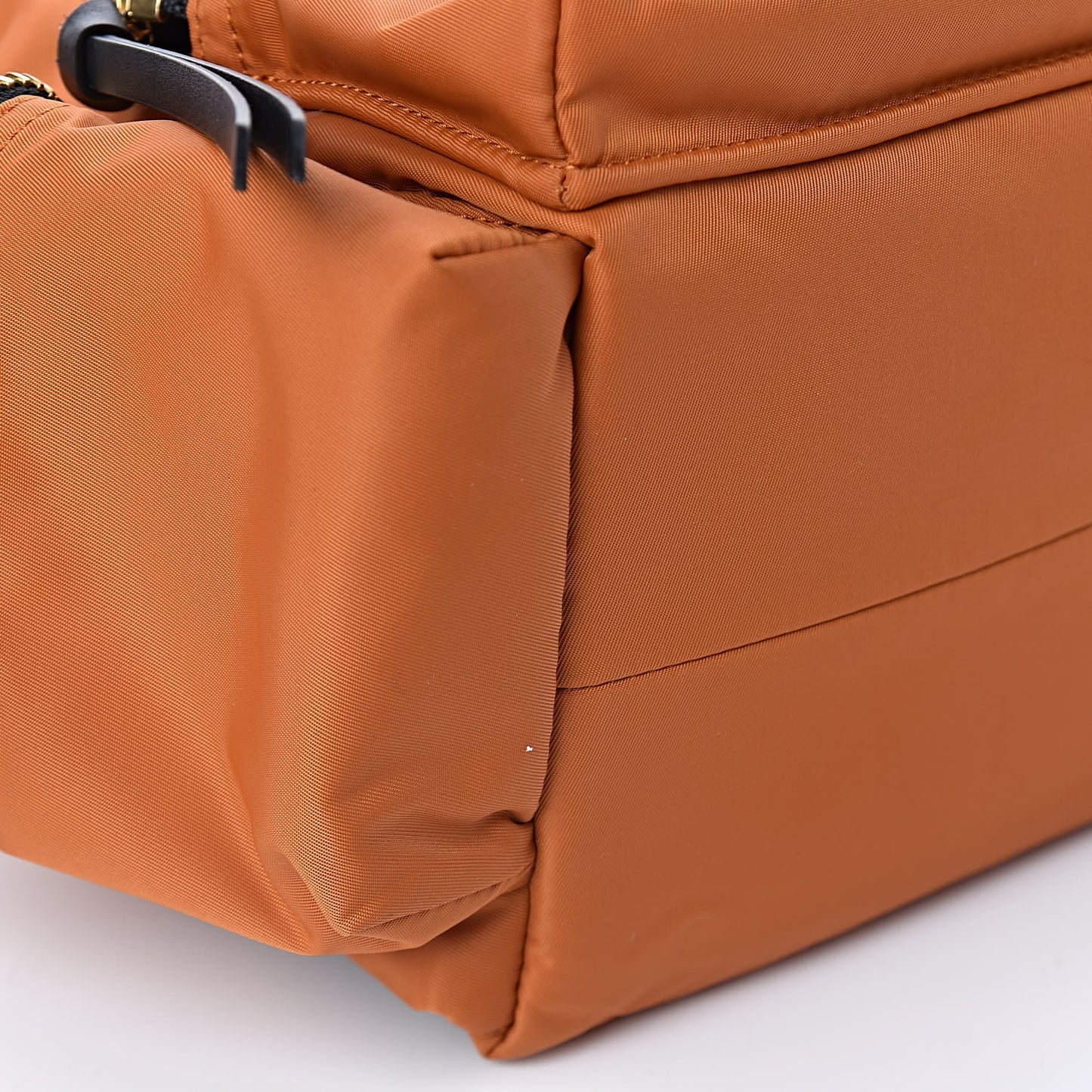 Nylon Medium Rucksack Backpack Clementine