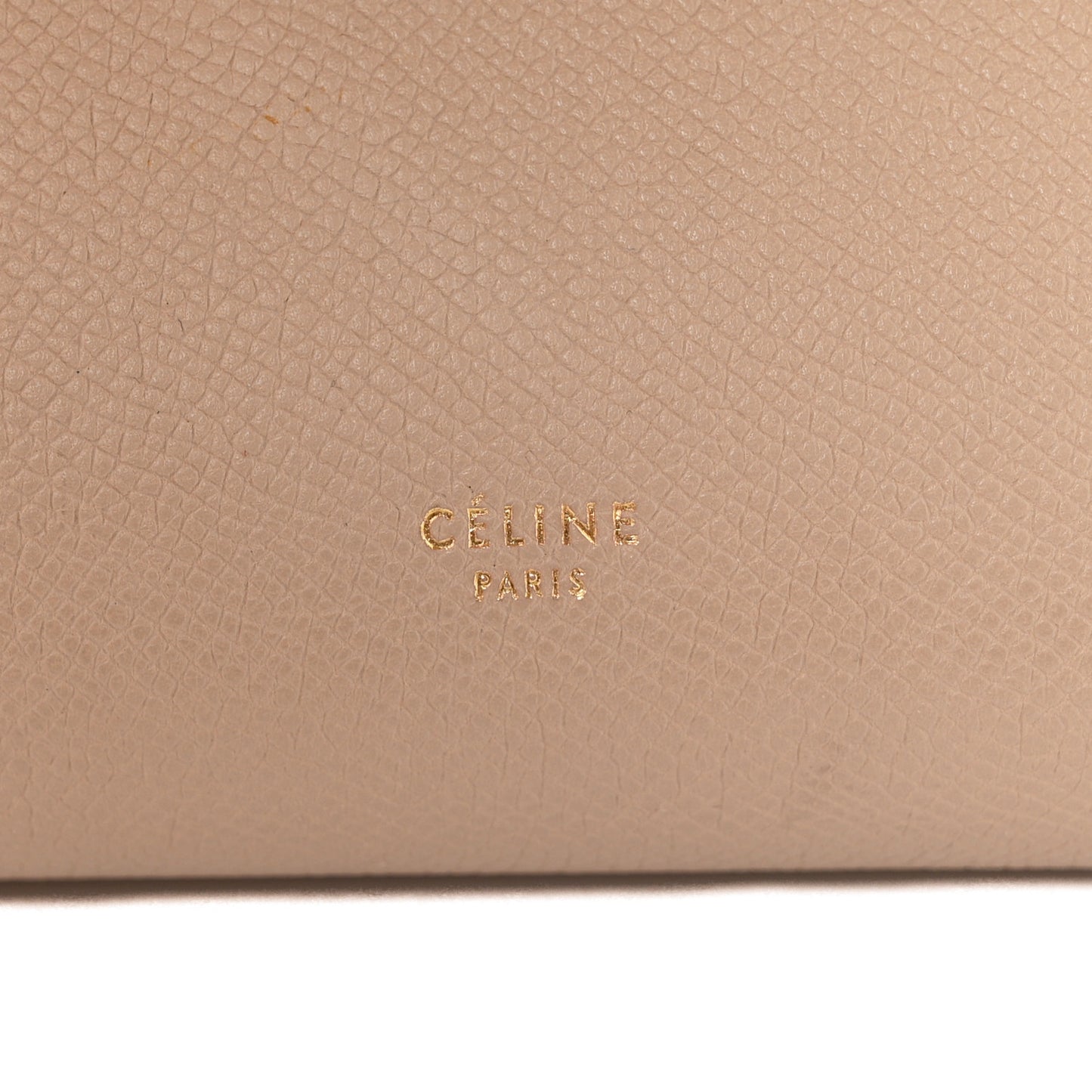 Grained Calfskin Mini Belt Bag Light Taupe