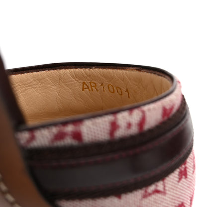 Louis Vuitton Monogram Mini Lin Mules 36 Cherry 9 of 10