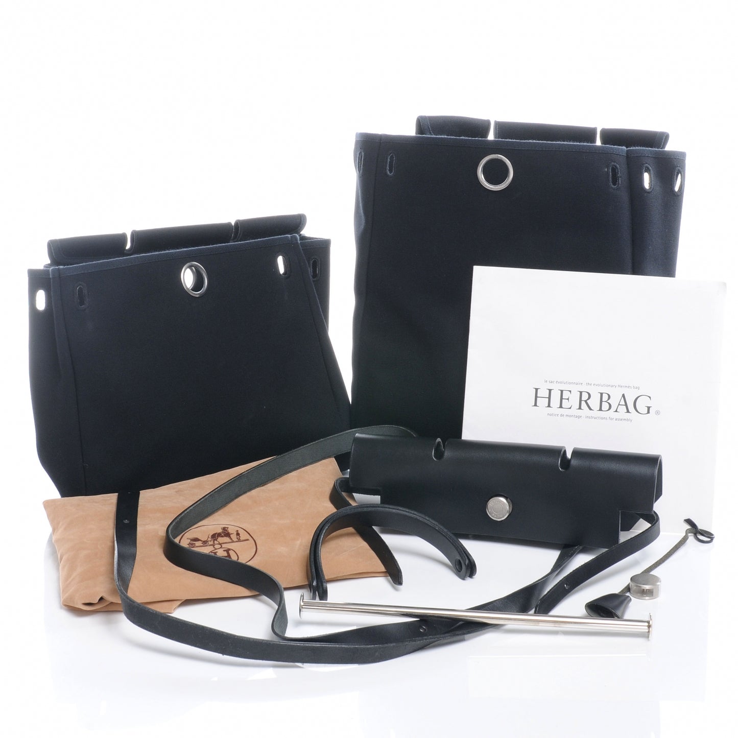 Toile Herbag Black