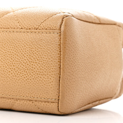 Chanel Caviar Quilted Shopping Tote Beige 10 of 11