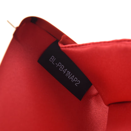 Valentino Garavani Nappa Rockstud Spike Minaudiere Clutch Rosso Valentino 7 of 10