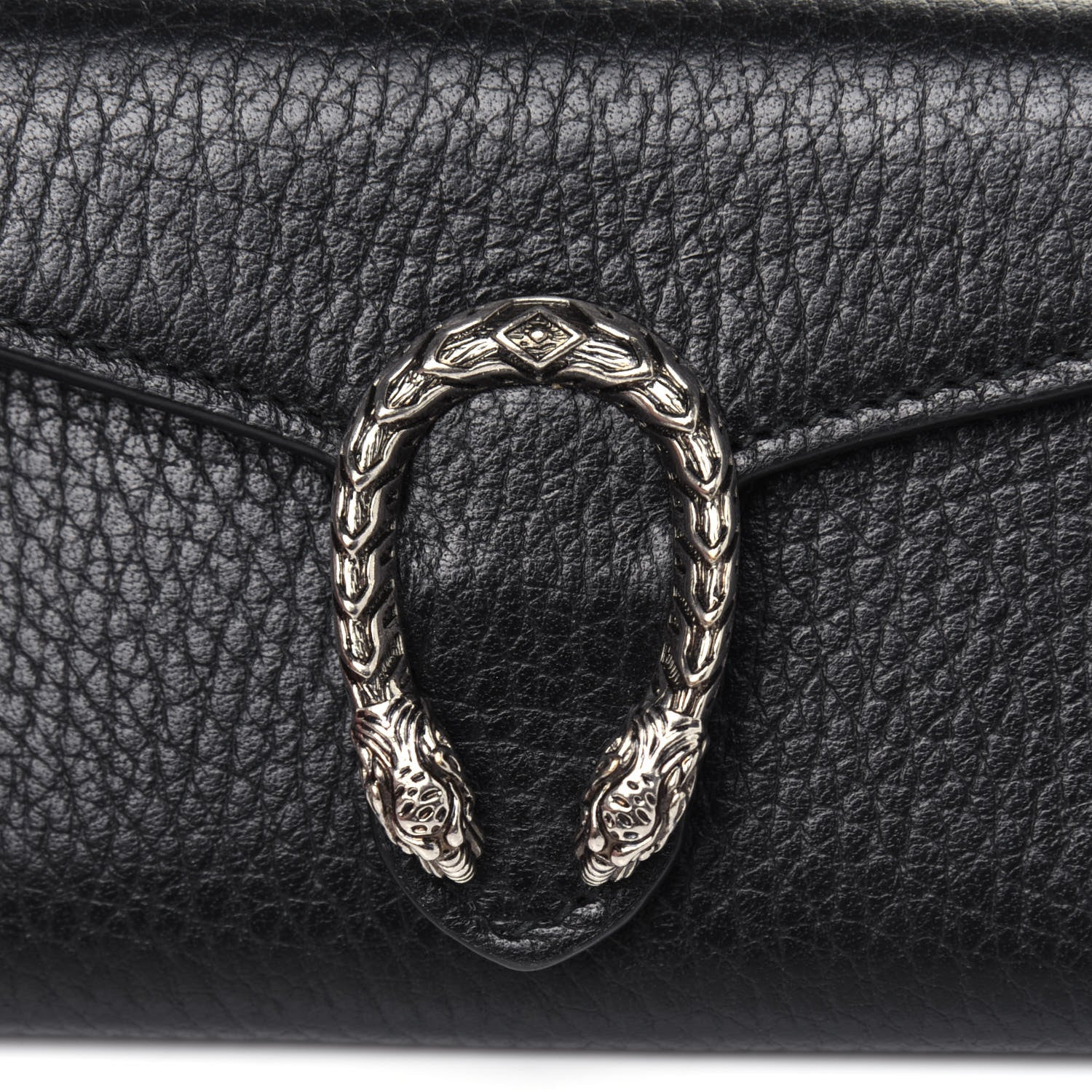Gucci Calfskin Dionysus Coin Purse Black 11 of 11