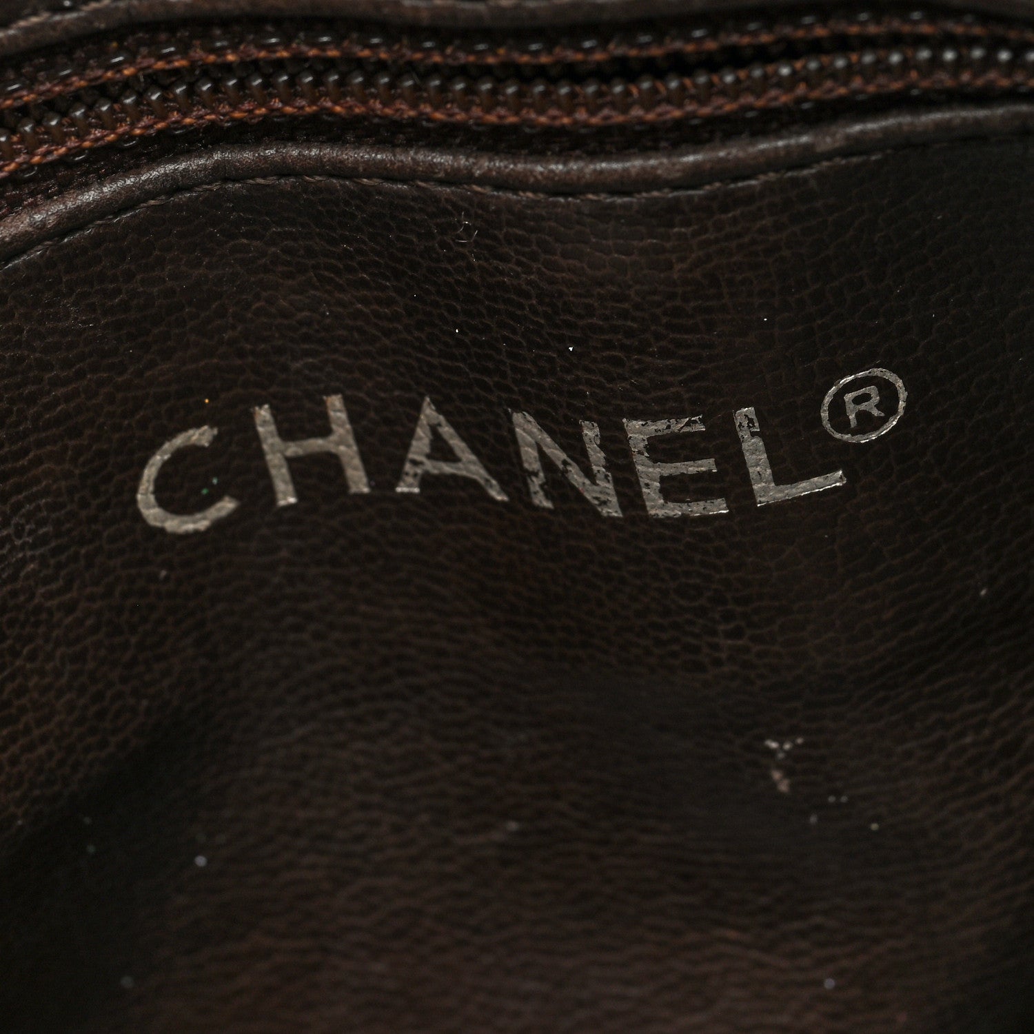 Chanel Lambskin Quilted Shoulder Bag Brown 6 of 10