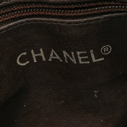 Chanel Lambskin Quilted Shoulder Bag Brown 6 of 10