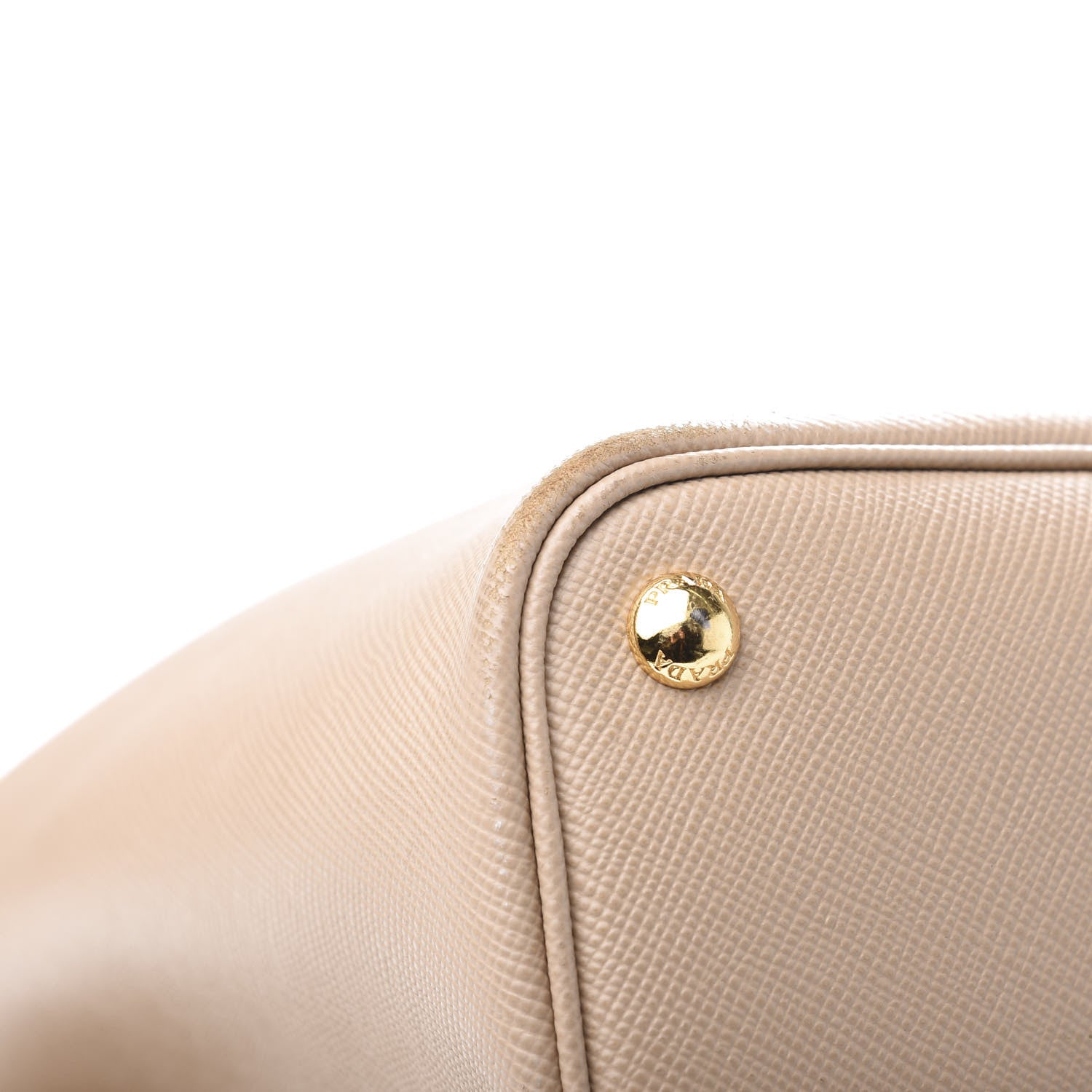 Prada Saffiano Cuir Medium Double Bag Sabbia 10 of 15