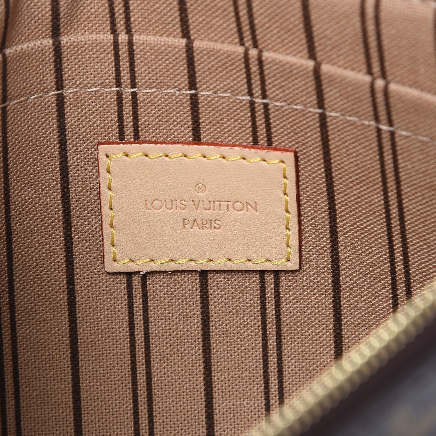 Louis Vuitton Monogram Neverfull MM GM Pochette 6 of 7