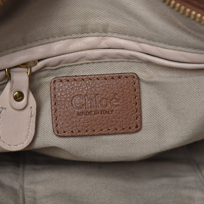 Chloe Calfskin Medium Paraty Speculoos Brown 6 of 9