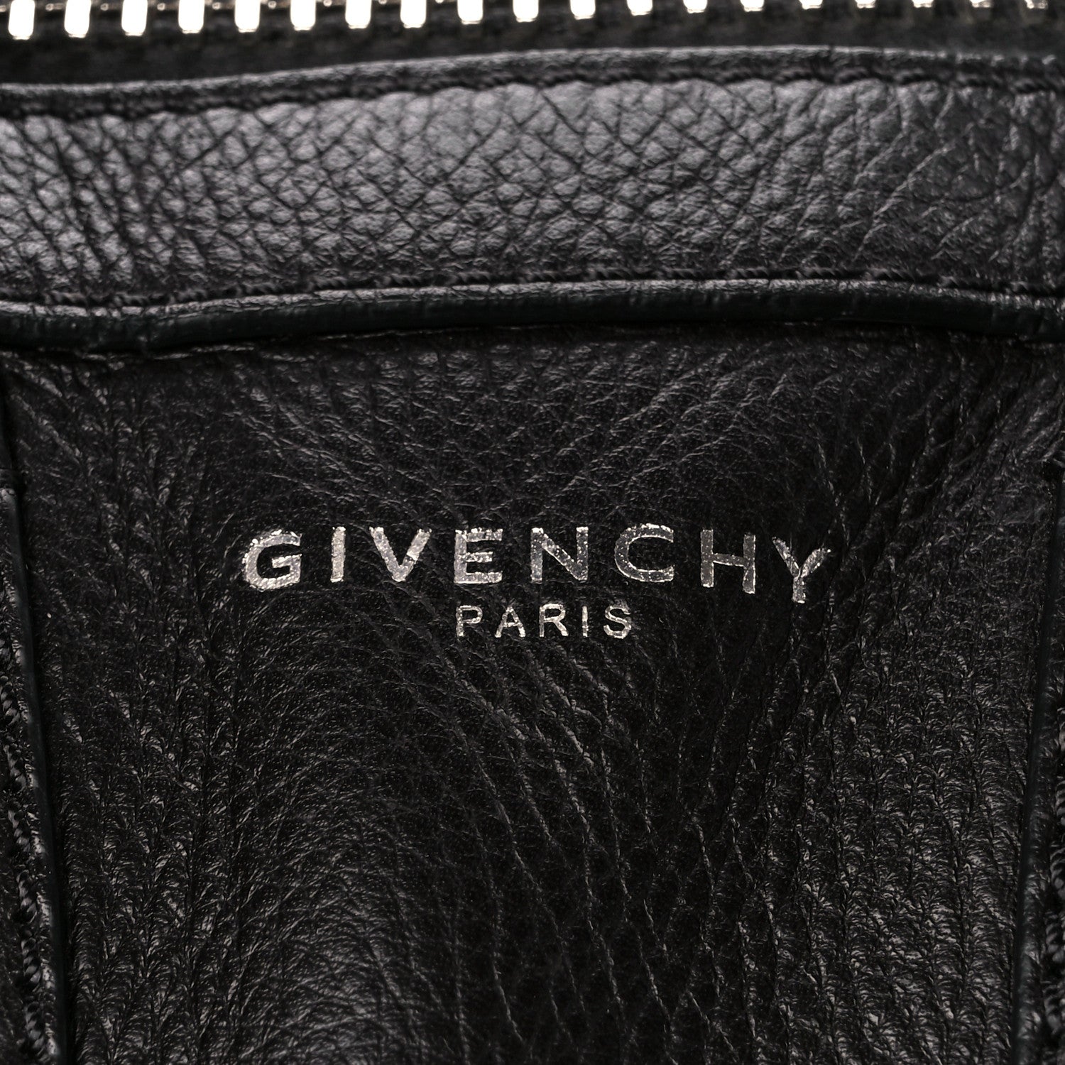 Givenchy Waxy Grained Calfskin Medium Nightingale Black 8 of 13