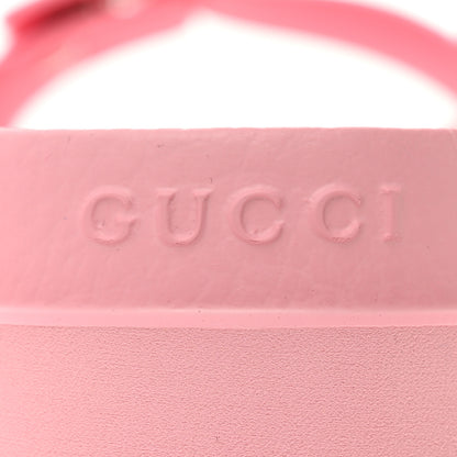 Gucci Rubber Mini Double G Womens Isla Dad Sandals 38 Wild Rose 6 of 11