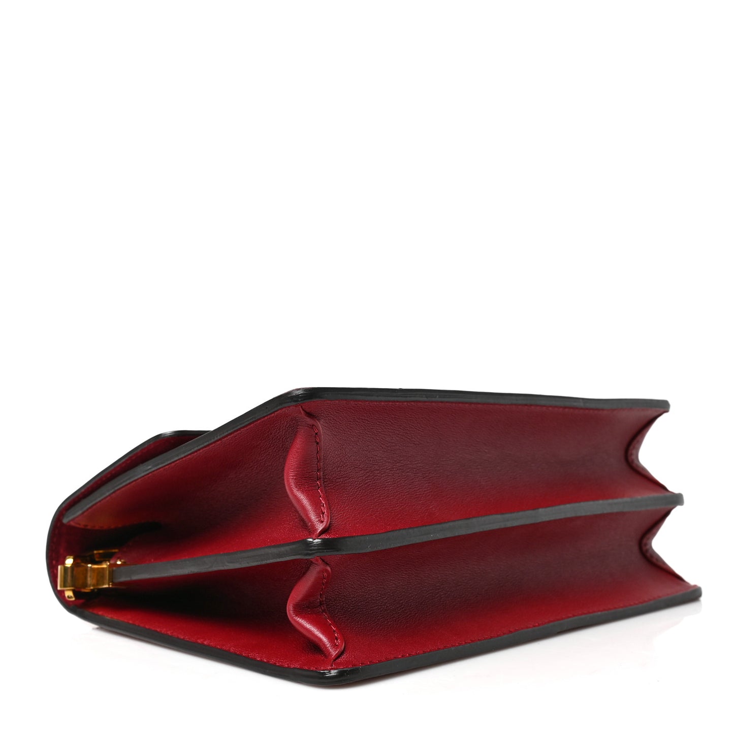 Smooth Calfskin Dauphine MM Cherry Berry
