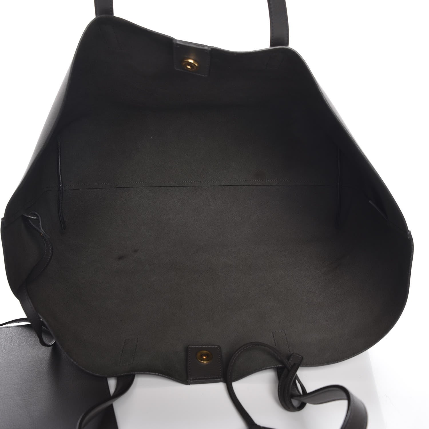 Saint Laurent Calfskin Large Shopping Tote Earth 5 of 6