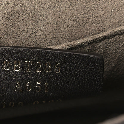 Fendi Vitello Century F is Fendi Bi-Color FF 1974 Embossed Small Kan I Shoulder Bag Nebula Maya Black 7 of 9