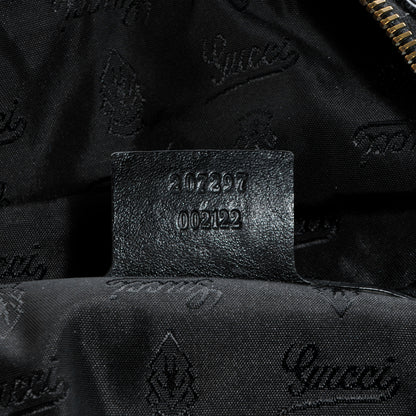 Gucci Leather Babouska Medium Boston Black 7 of 7