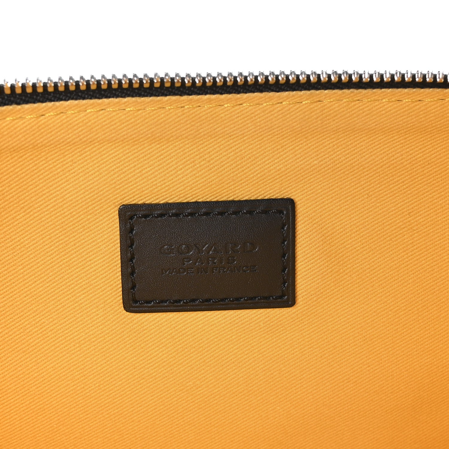 Goyard Goyardine Senat Pochette GM Black 6 of 8