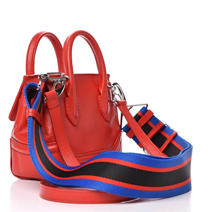 Versace Calfskin Small Palazzo Empire Bag Red 4 of 14