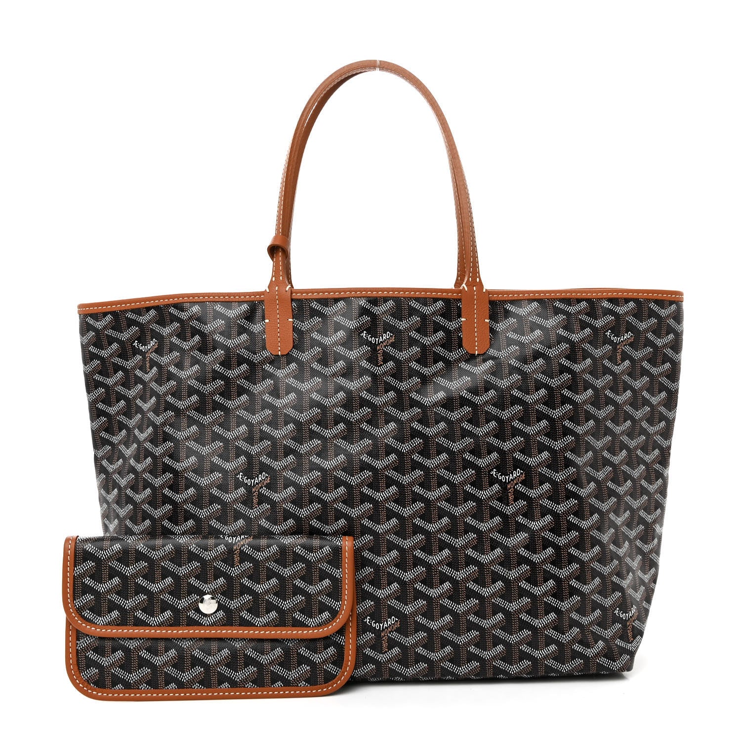 Goyard Goyardine Saint Louis PM Black Gold 3 of 11