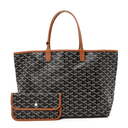 Goyard Goyardine Saint Louis PM Black Gold 3 of 11