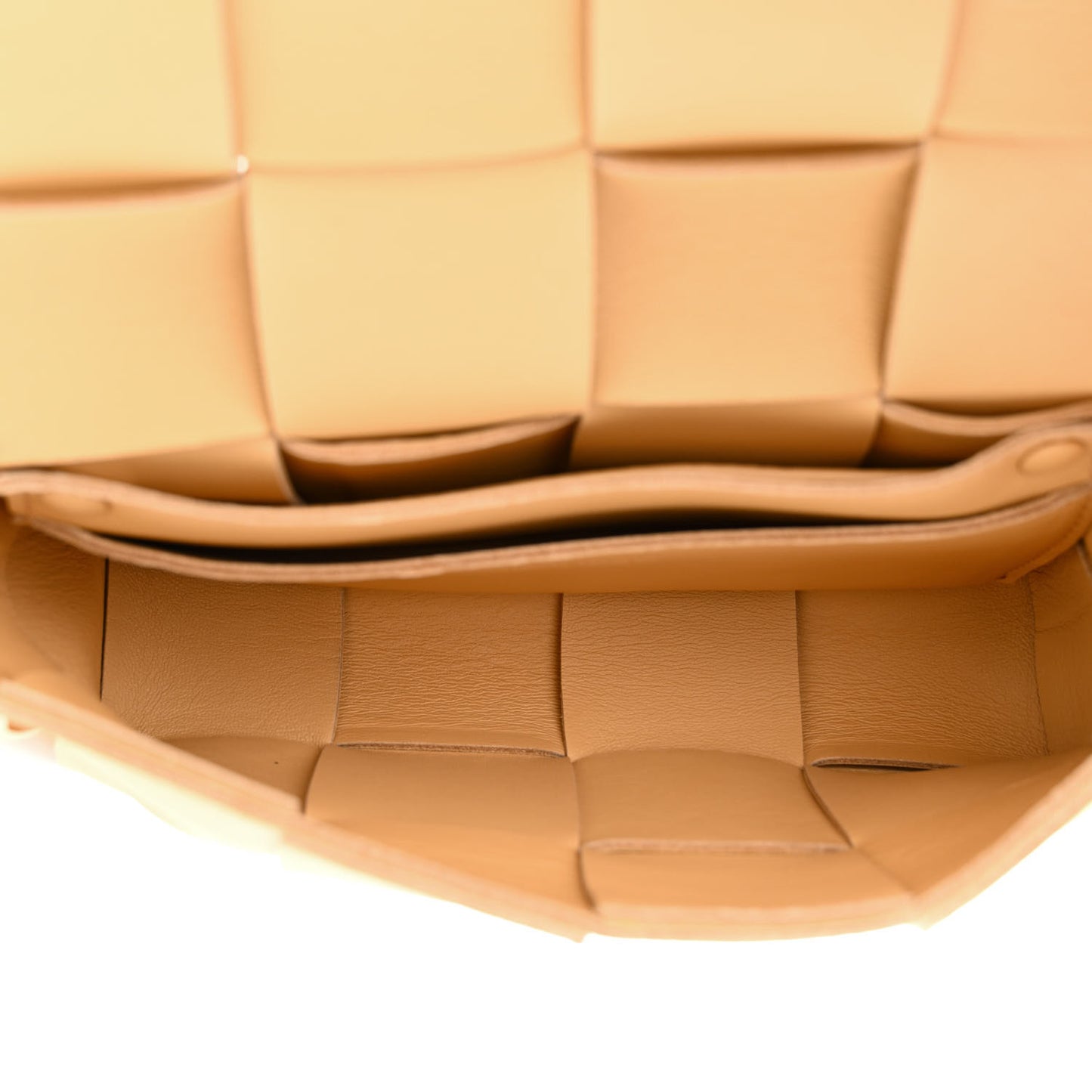Nappa Maxi Intreccio The Belt Cassette Bag Almond