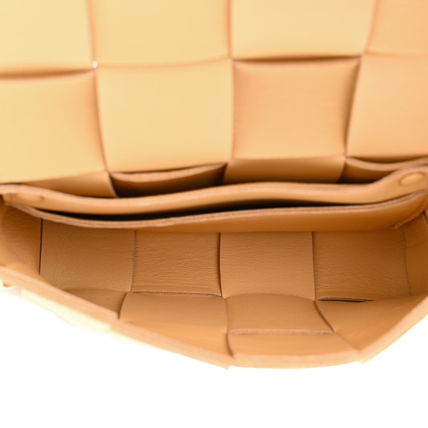 Bottega Veneta Nappa Maxi Intreccio The Belt Cassette Bag Almond 5 of 10
