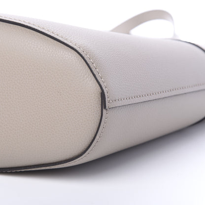 Chloe Smooth Grained Calfskin Small Aby Tote Motty Grey 9 of 10